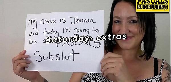  PASCALSSUBSLUTS - Mature Jemma Summers Ass Fucking Domination